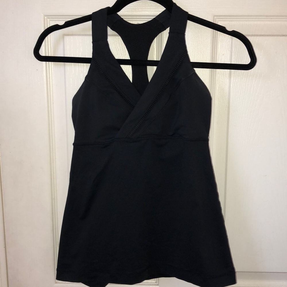 Black Lululemon Racerback Tank